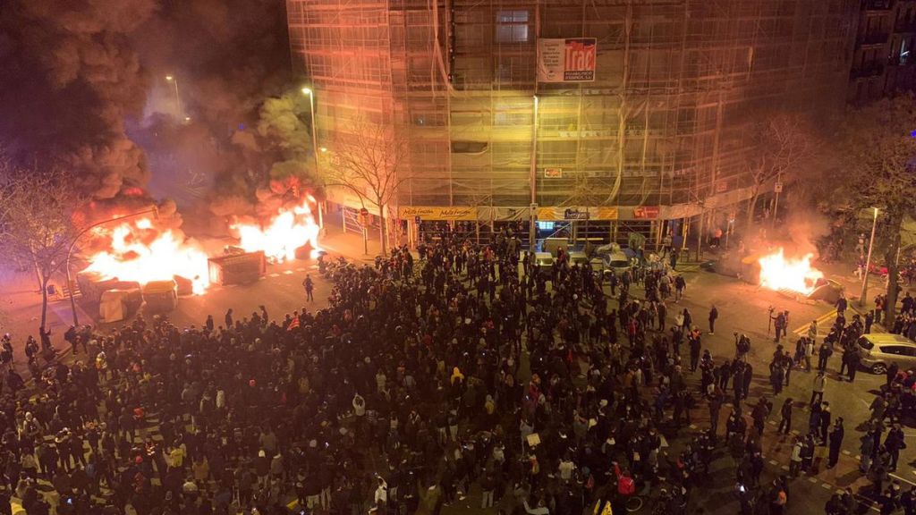 La extrema violencia de la izquierda en las calles de España